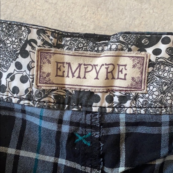 Blue plaid shorts - Picture 4 of 5